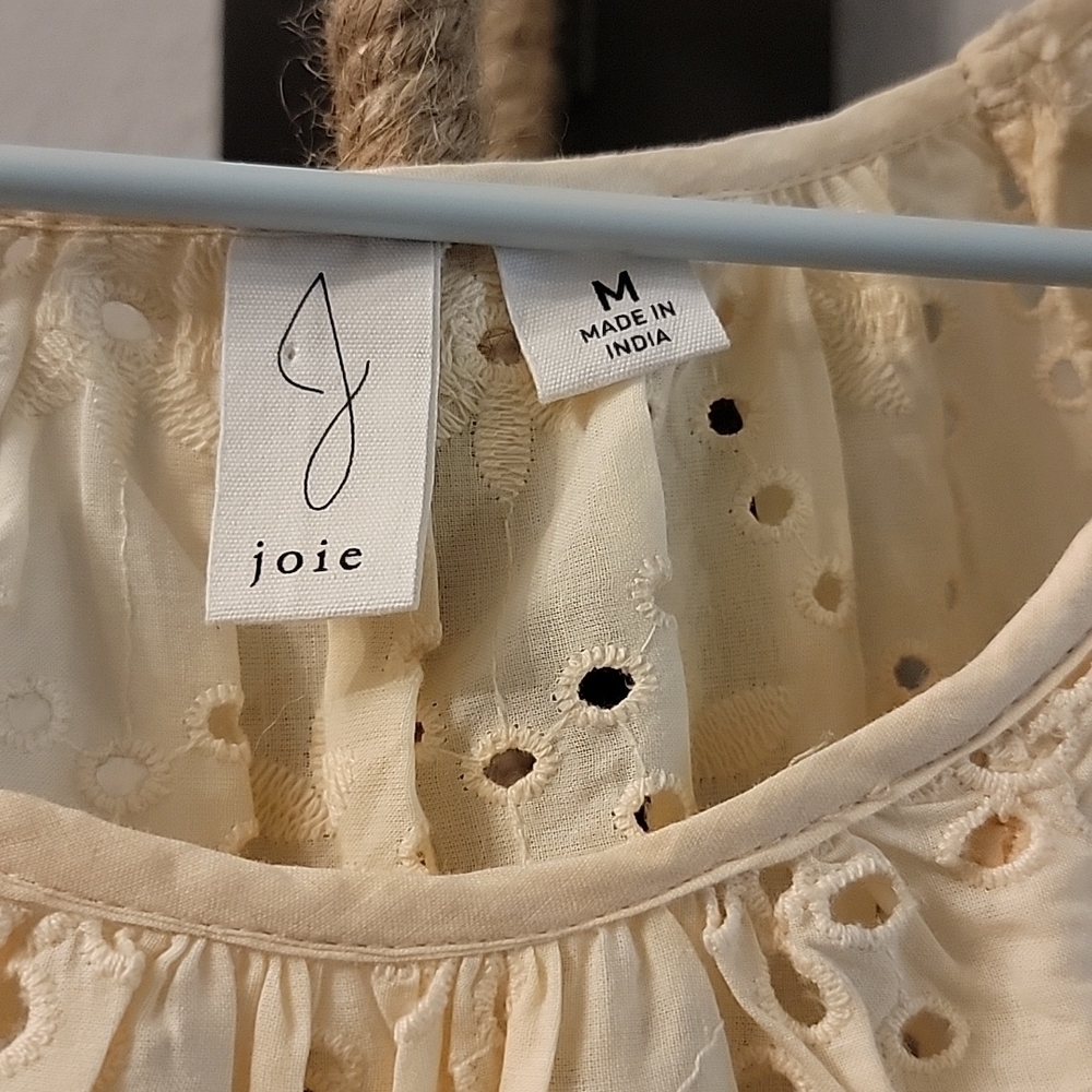 Womens Joie eyelet top - Picture 2 of 6